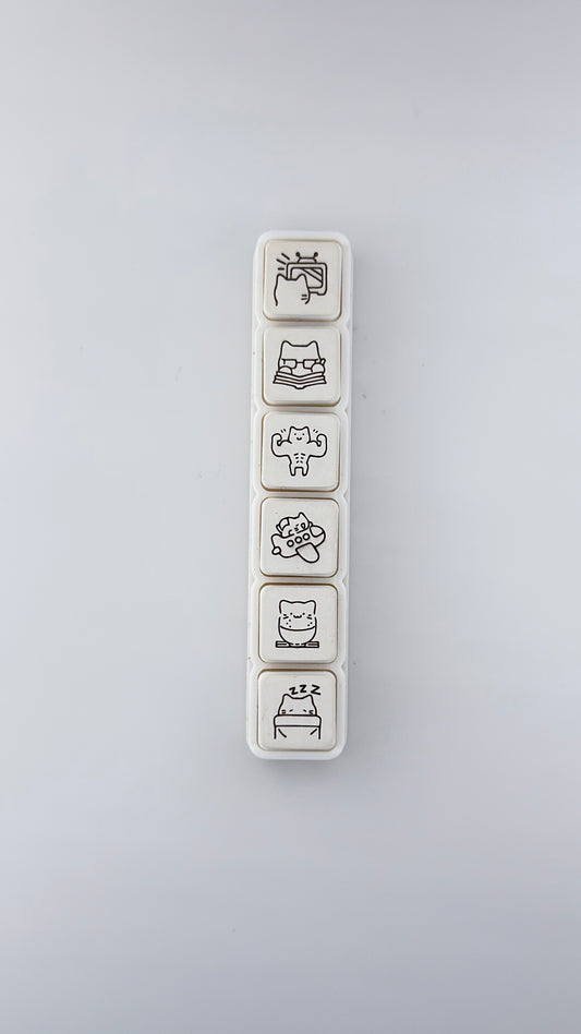 Press Stamp - Cat - The Purrfect Planner Companion