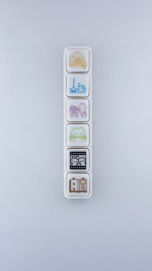 Press Stamp - Bunny - Hop Into Productivity!
