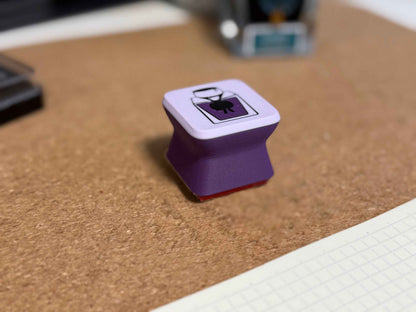 Swatch Stamp - Jacques Herbin Bottle