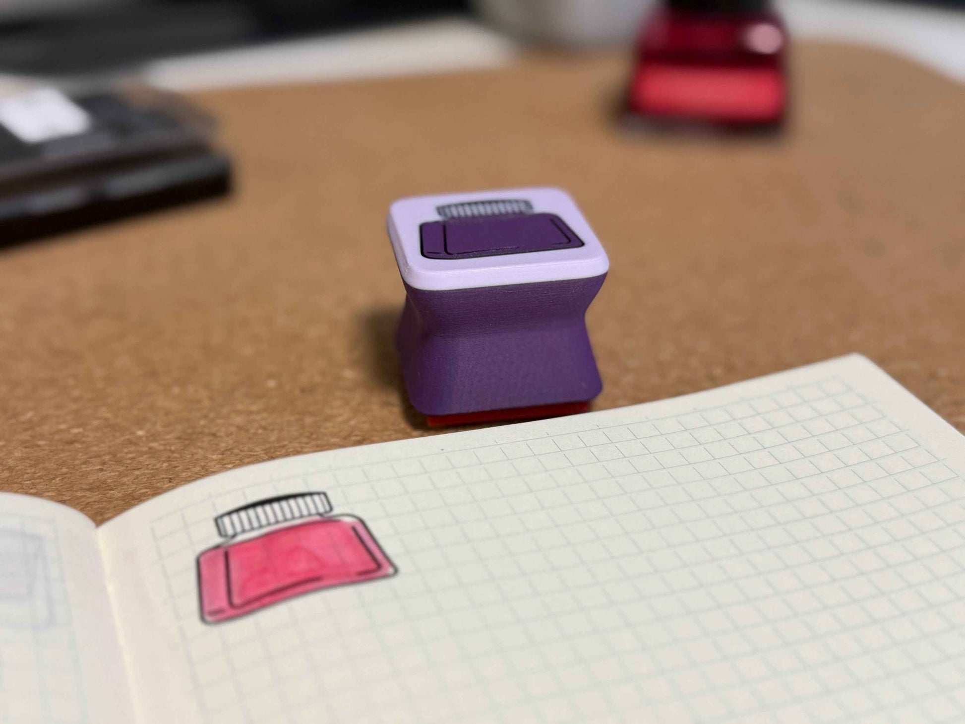 Swatch Stamp - Pilot Short Bottle