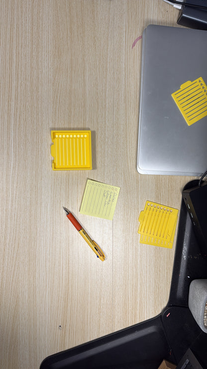 Sticky Note Holder With 4 Templates